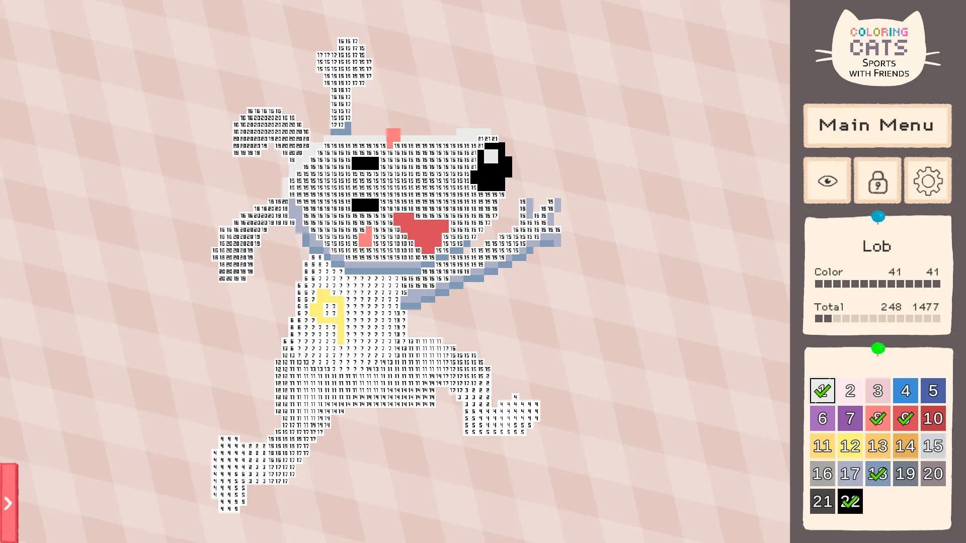 Coloring Cats: Sports With Friends görsel 5
