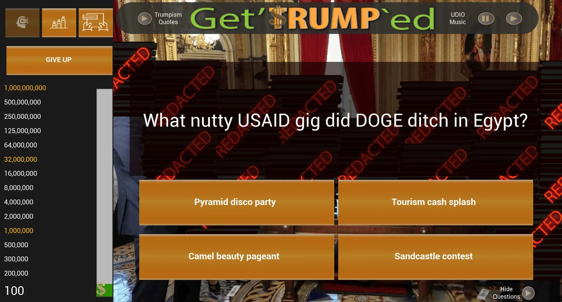 Get'TRUMP`ed Trivia görsel 2