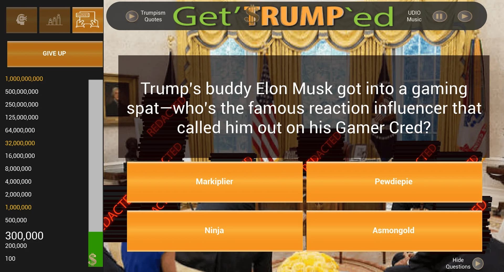 Get'TRUMP`ed Trivia görsel 5