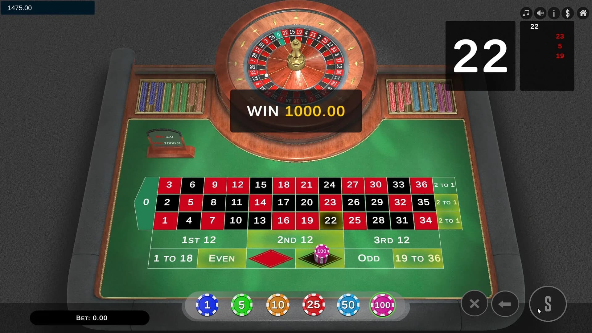 Roulette Pro Simulator görsel 3