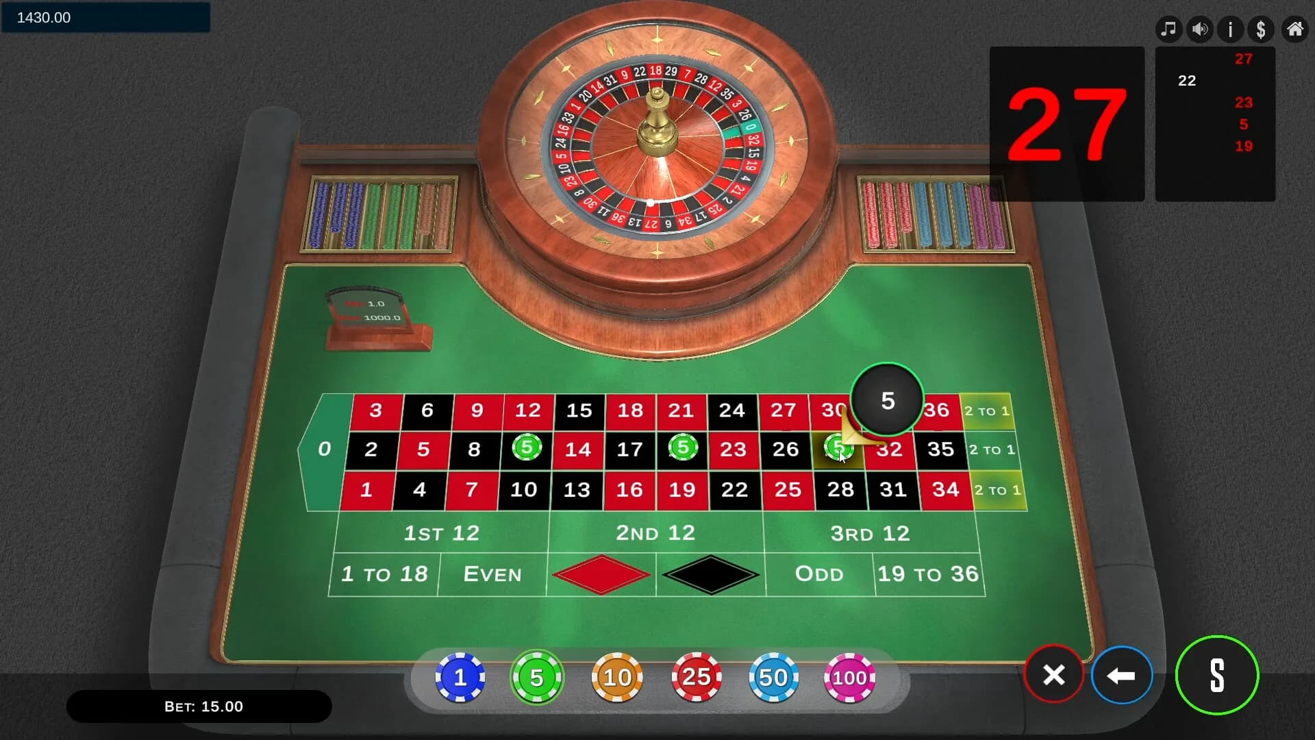 Roulette Pro Simulator görsel 4