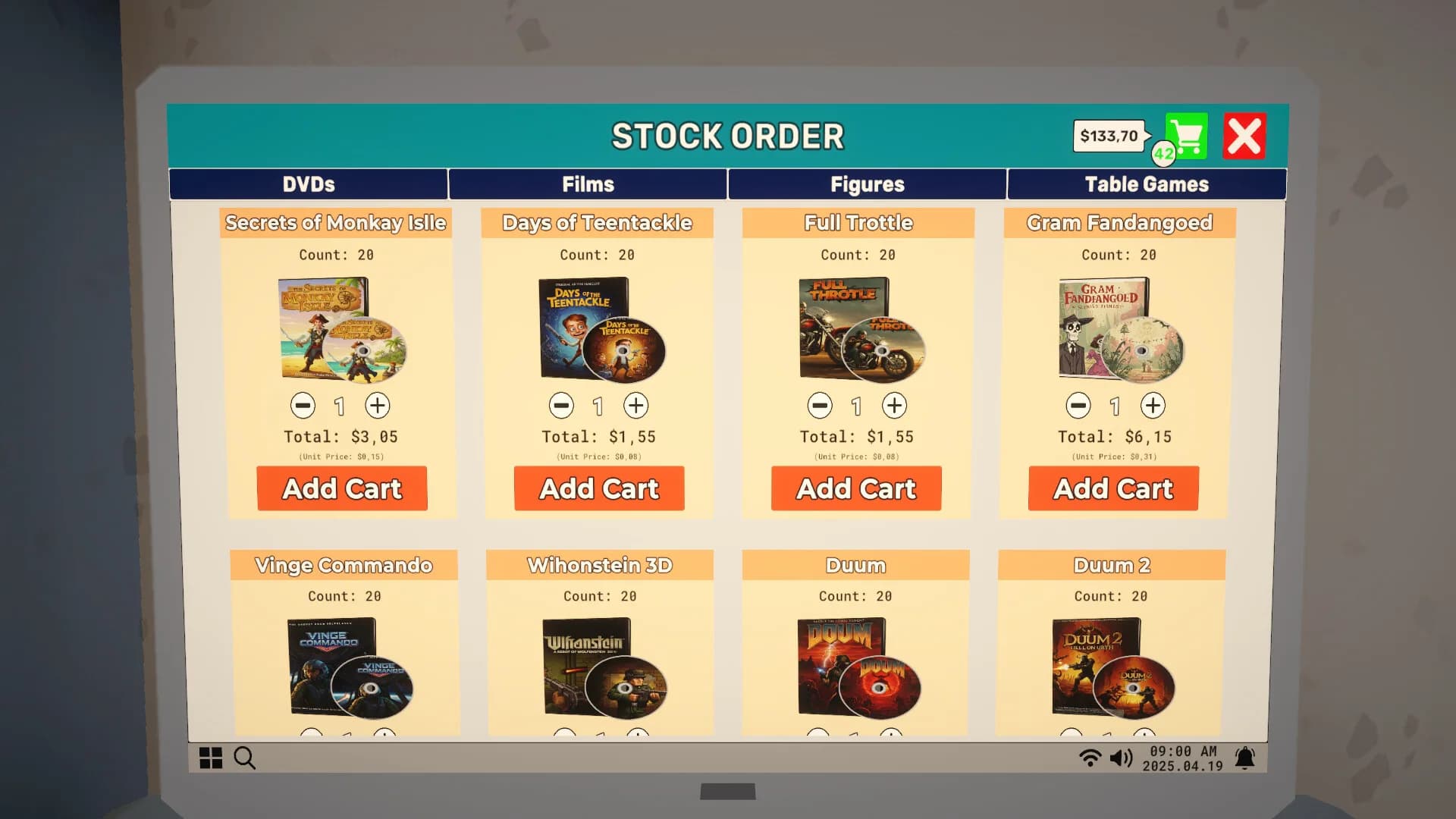 DVD Store Simulator görsel 8