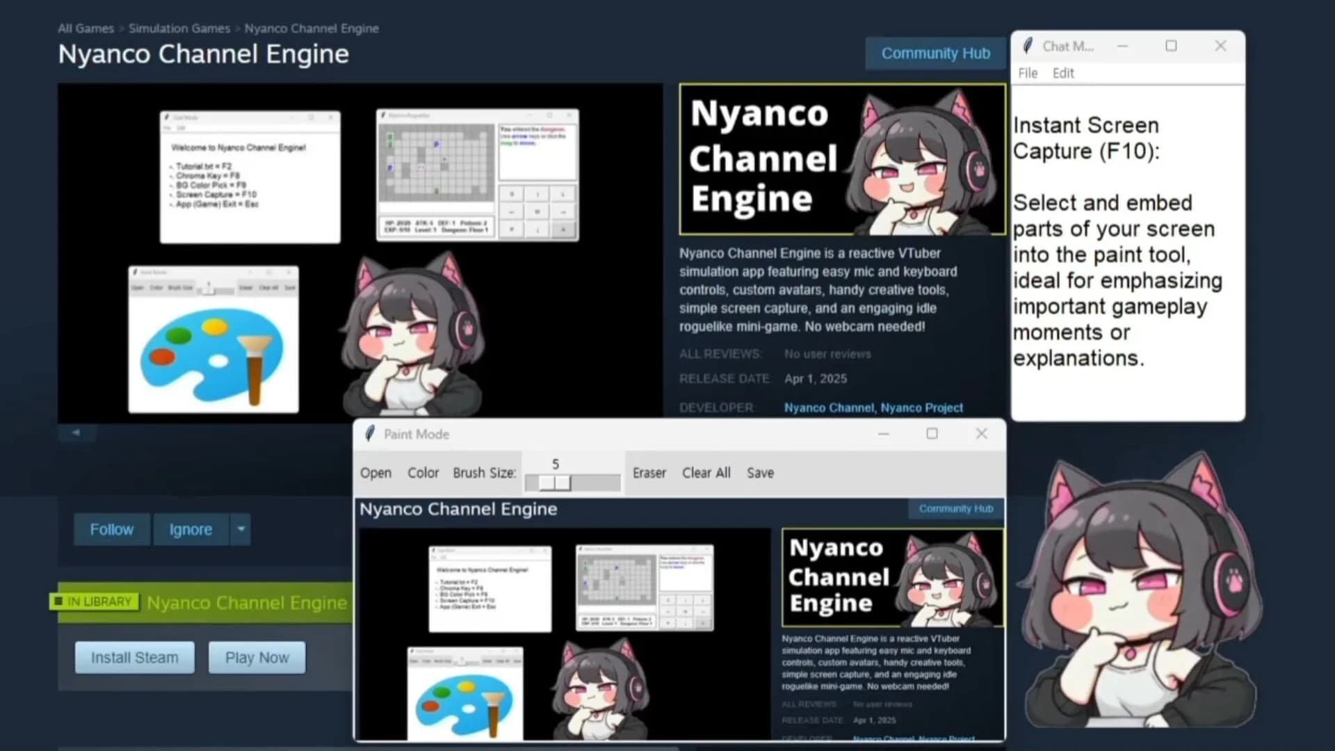 Nyanco Channel Engine görsel 10