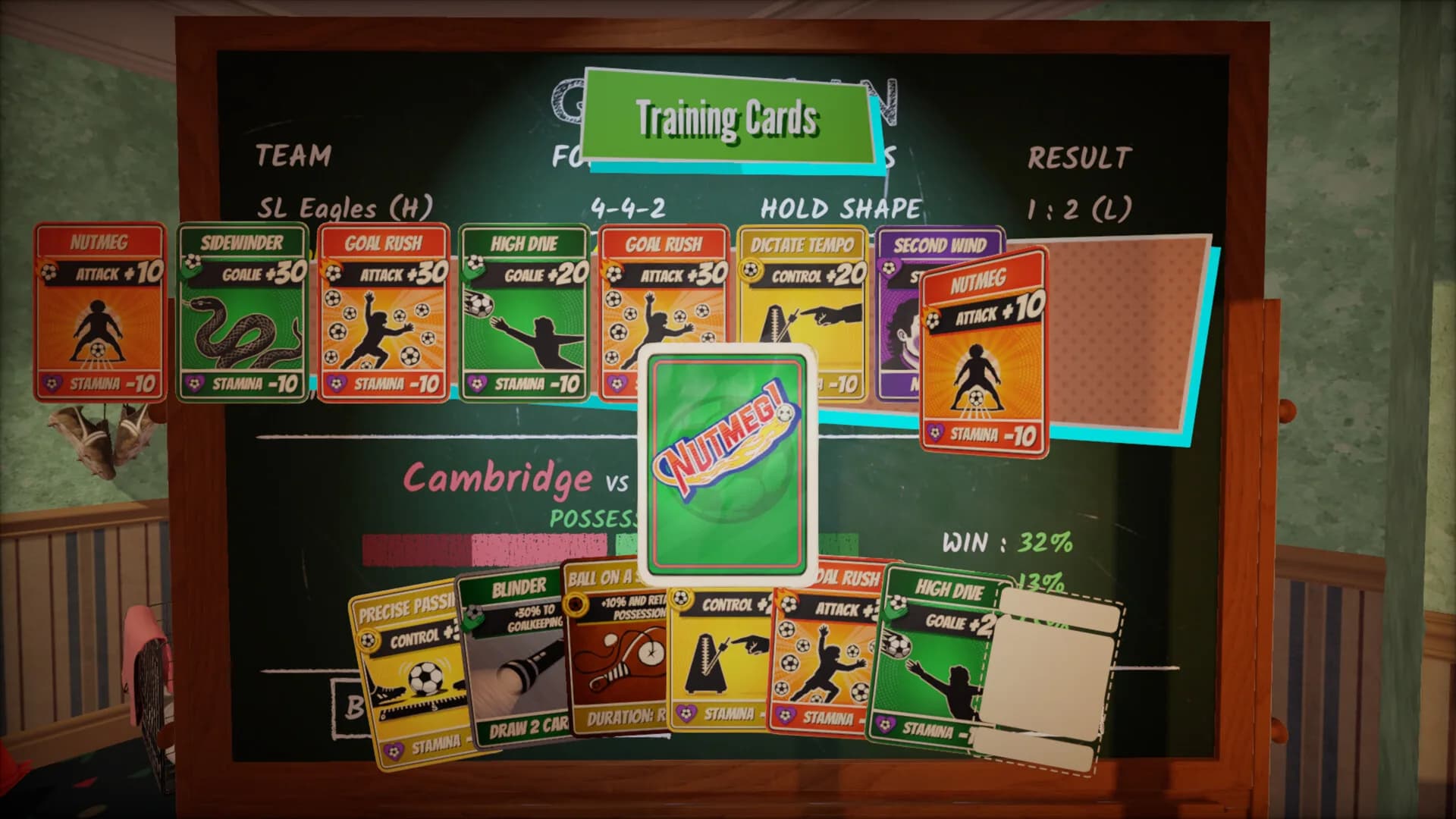 NUTMEG! A Nostalgic Deckbuilding Football Manager görsel 14