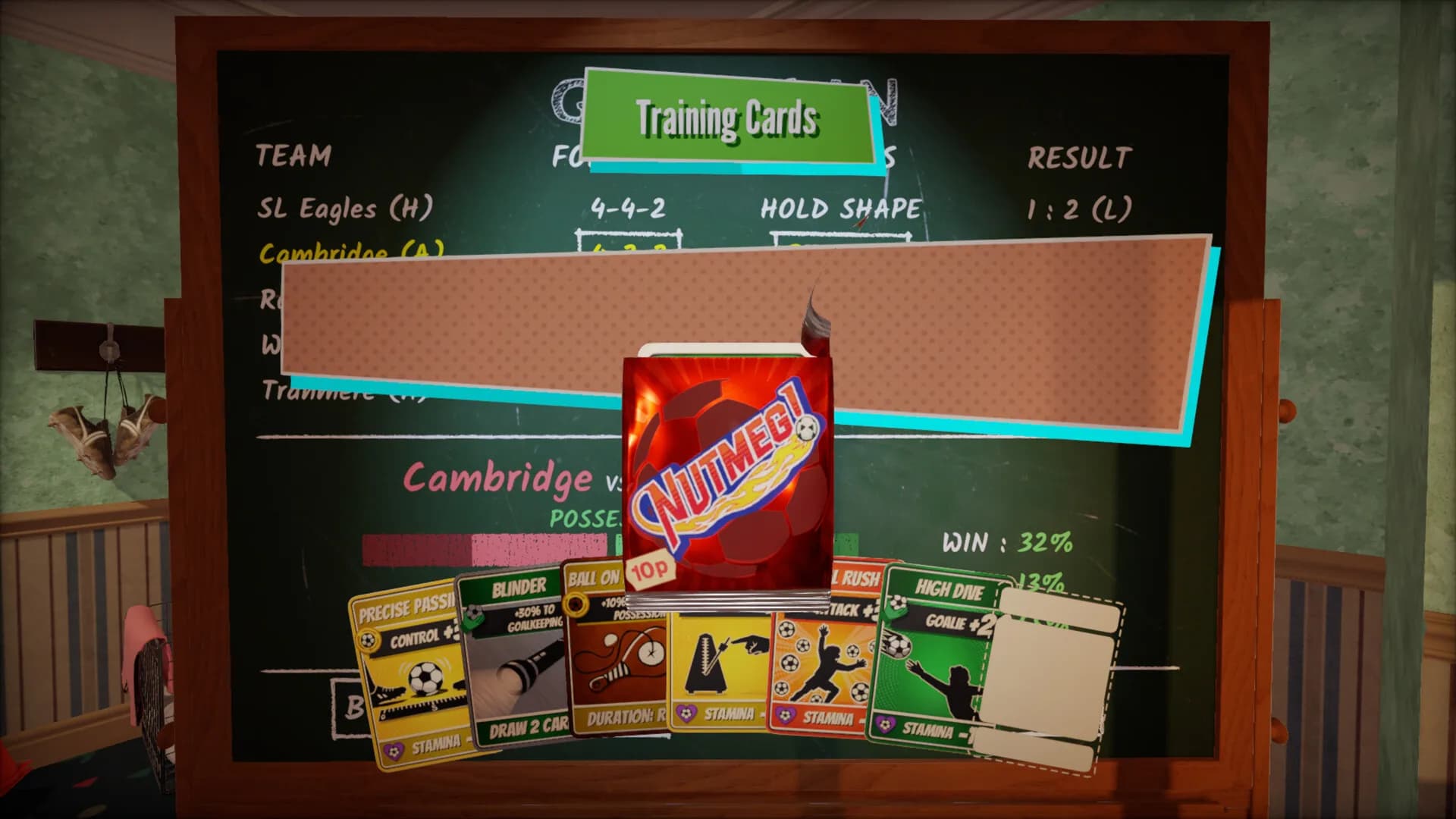 NUTMEG! A Nostalgic Deckbuilding Football Manager görsel 5