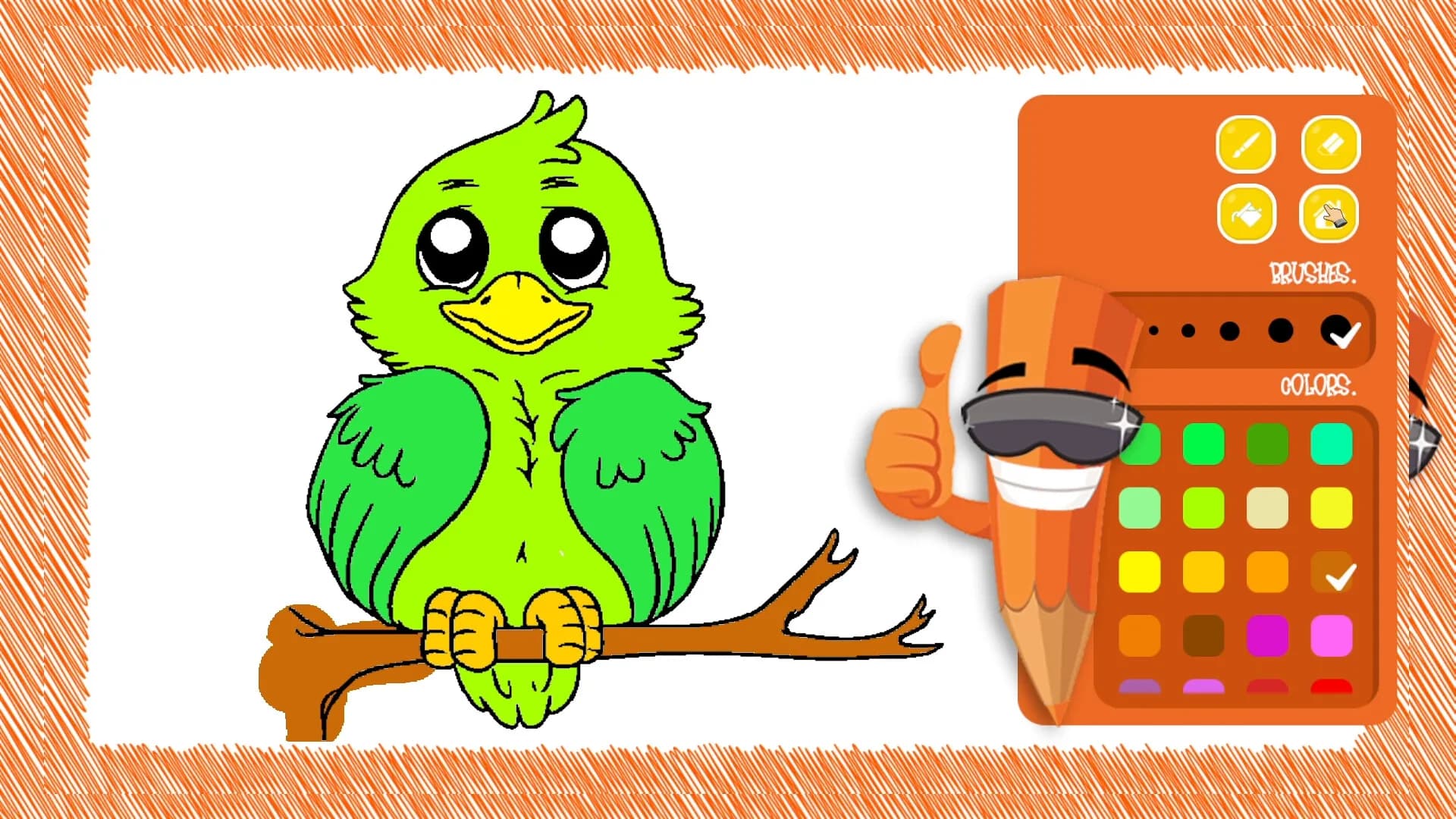 Bird Coloring görsel 7