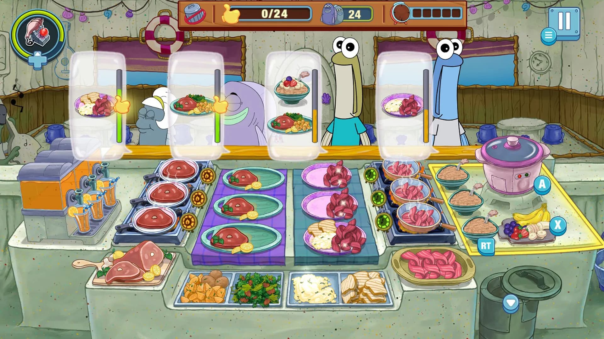 SpongeBob: Krusty Cook-Off görsel 2