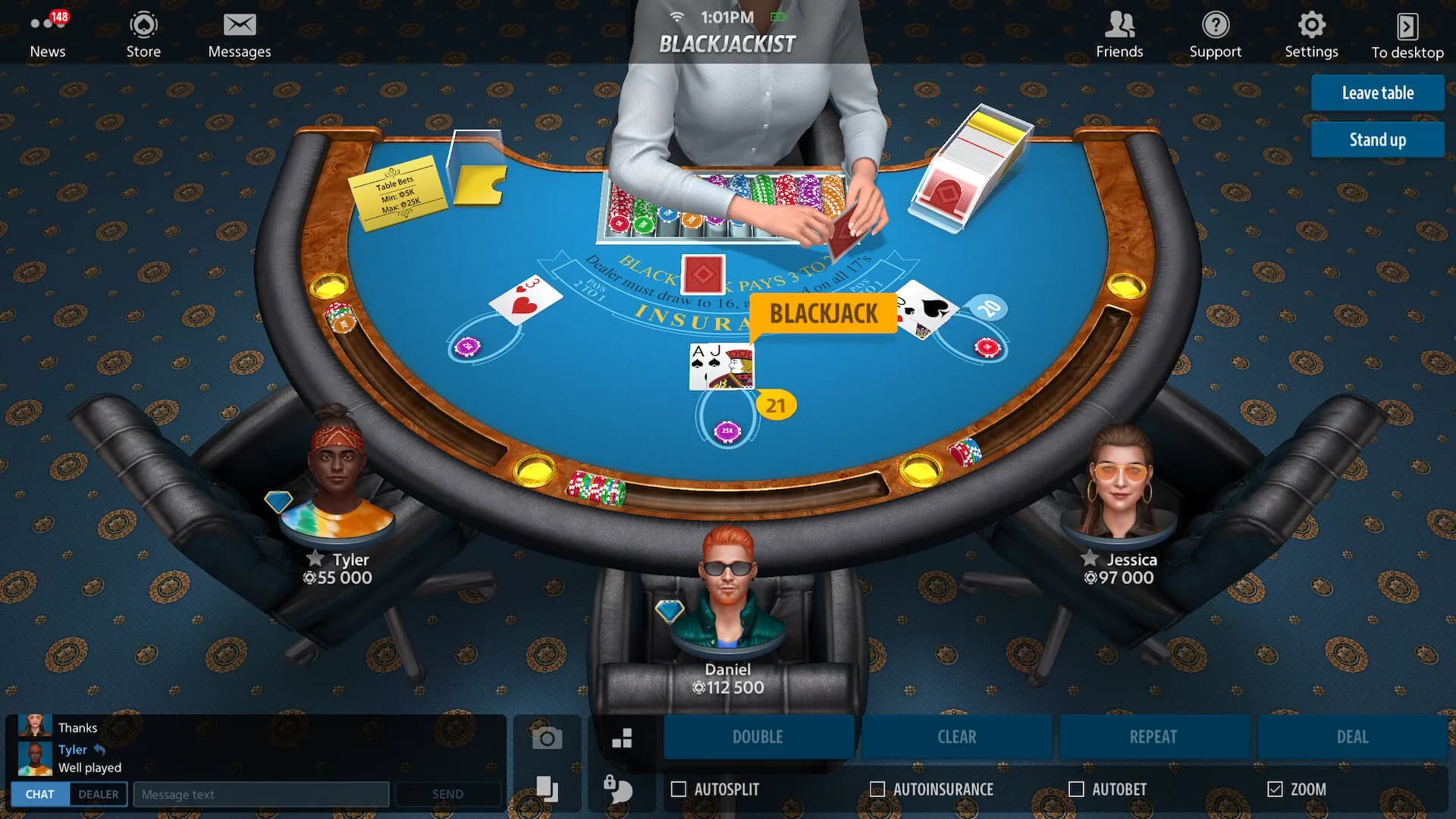 Blackjack 21: Blackjackist görsel 2