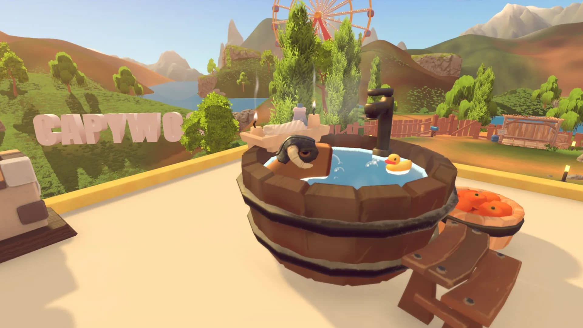 Capybara Hot Tub görsel 6