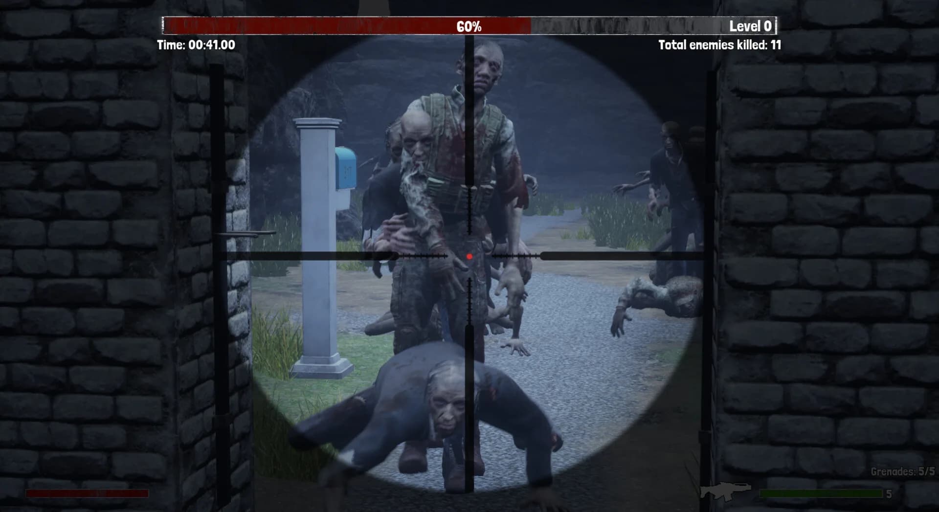 Zombie Demolition: Infinite Zombie Shooter görsel 5