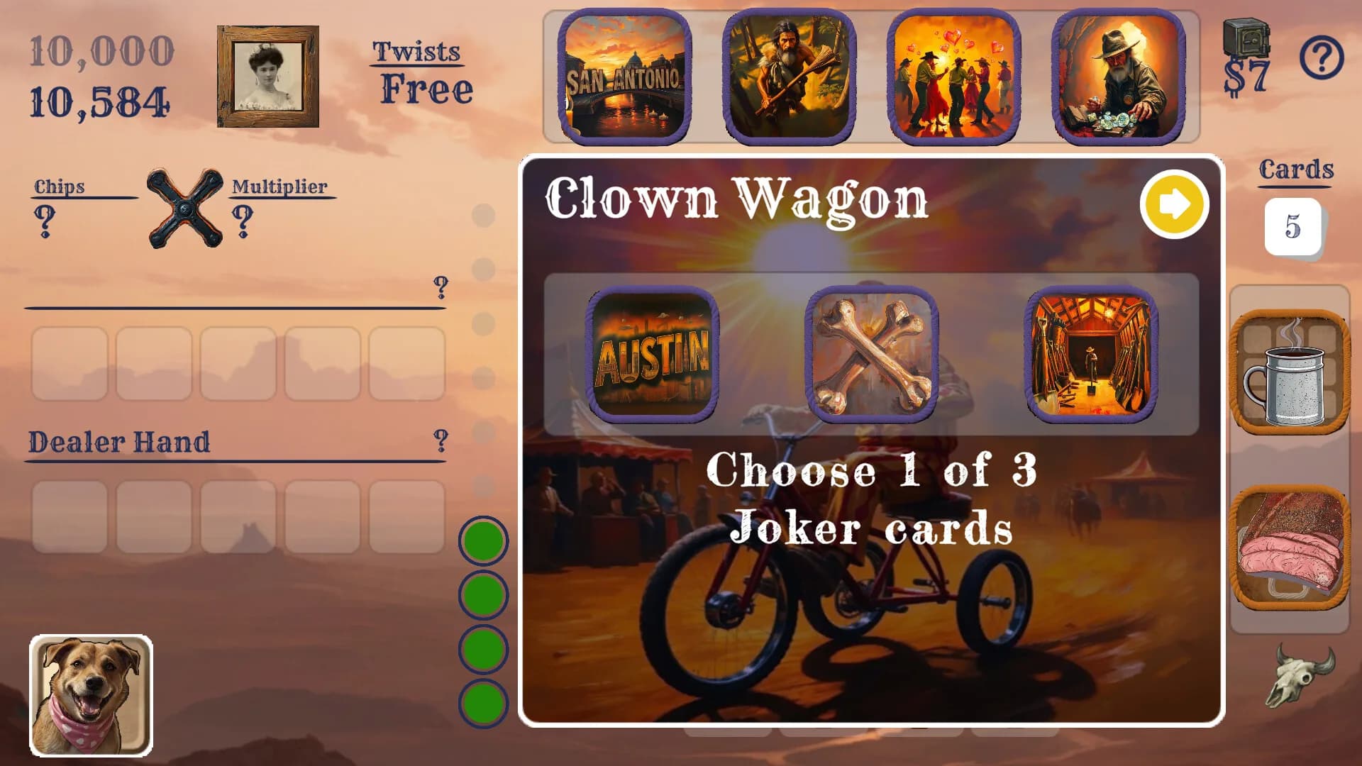 Texas Twist Poker 3 Bandit's Run görsel 7