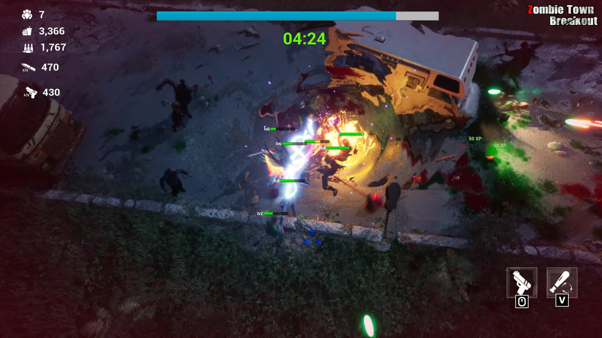 Zombie Town Breakout görsel 5