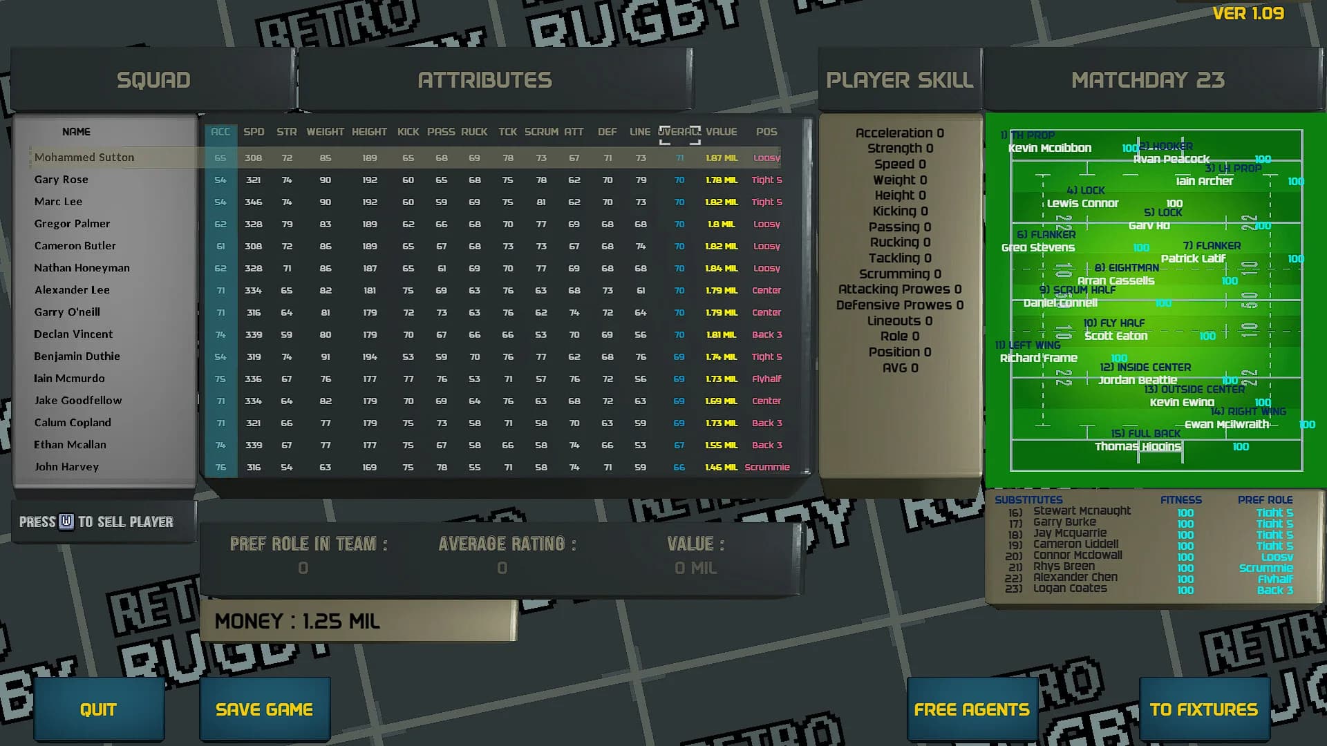 Retro Rugby görsel 7
