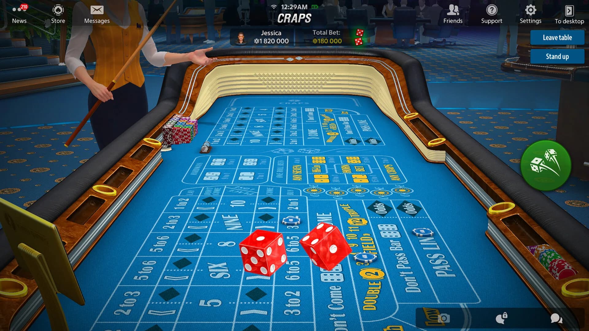 Pokerist'ten Vegas Craps görsel 2