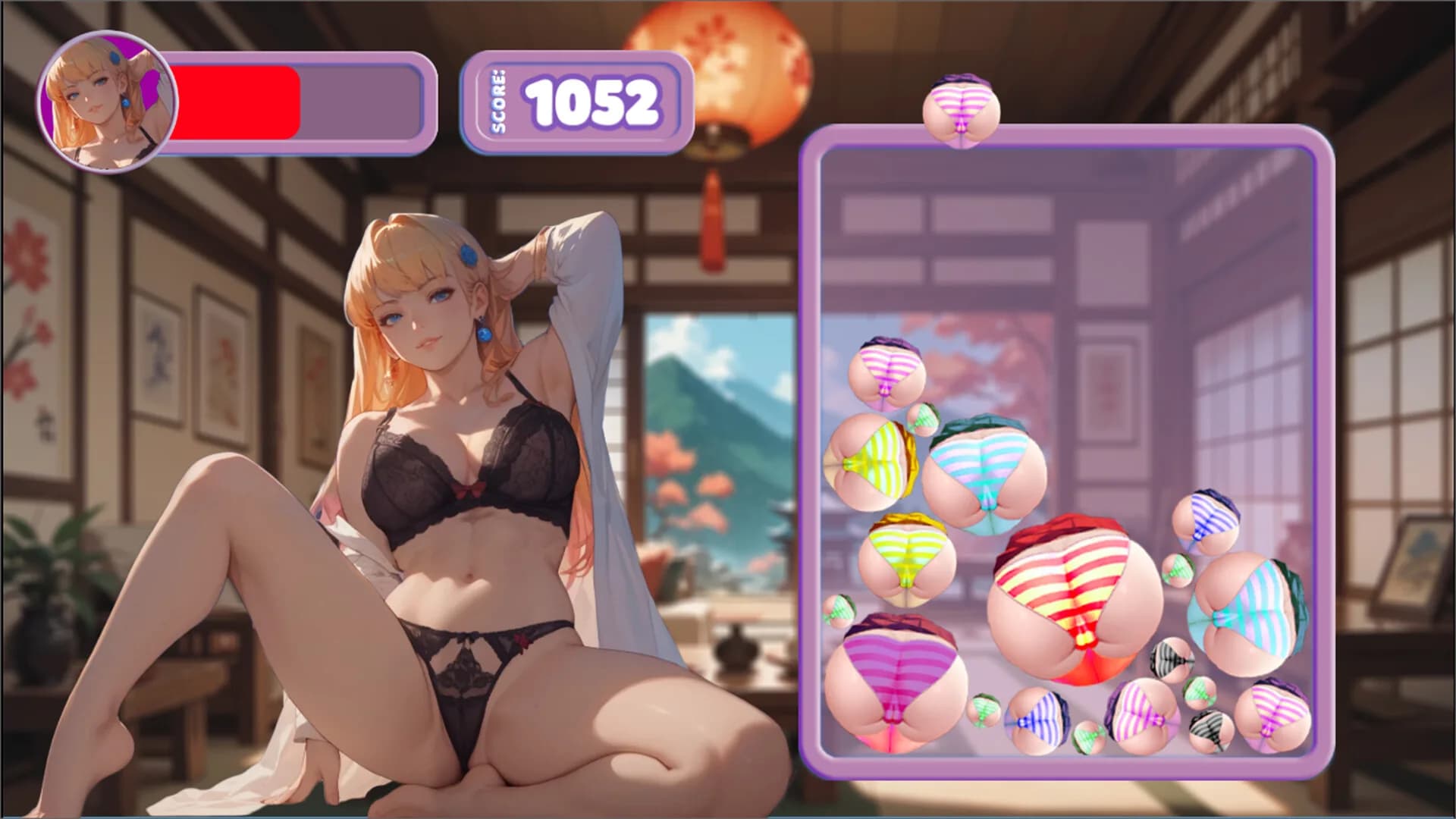Cute Girl Suika Game - Bouble görsel 9