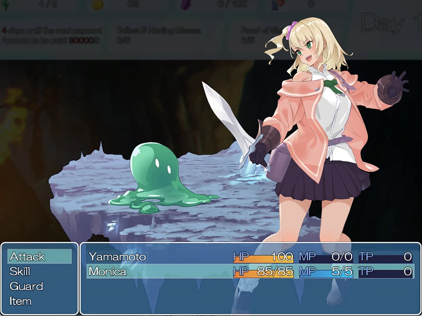 Dungeon with Girl görsel 6