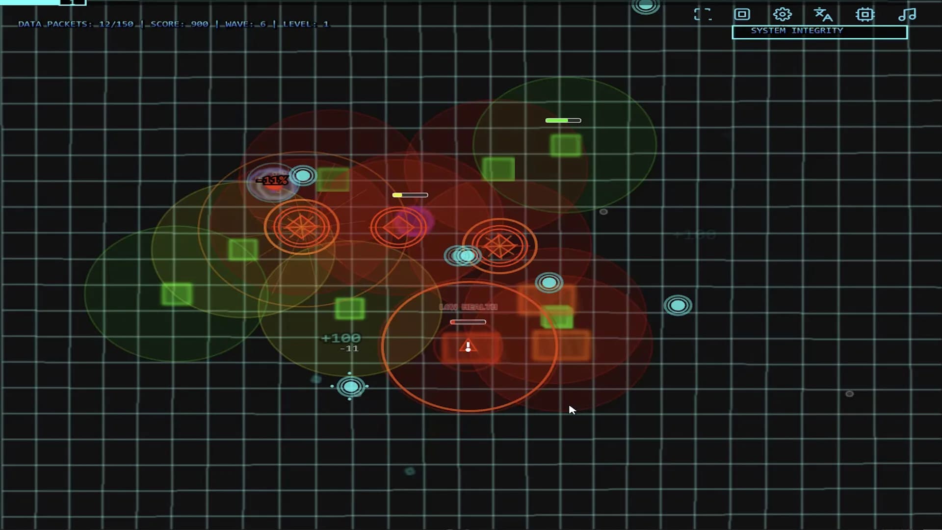 Cyber Sentinel: Bullet Hell Breach görsel 2