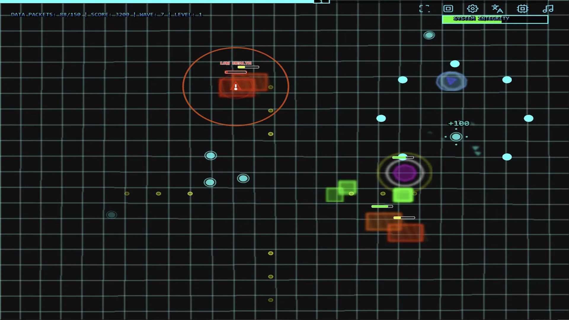 Cyber Sentinel: Bullet Hell Breach görsel 3