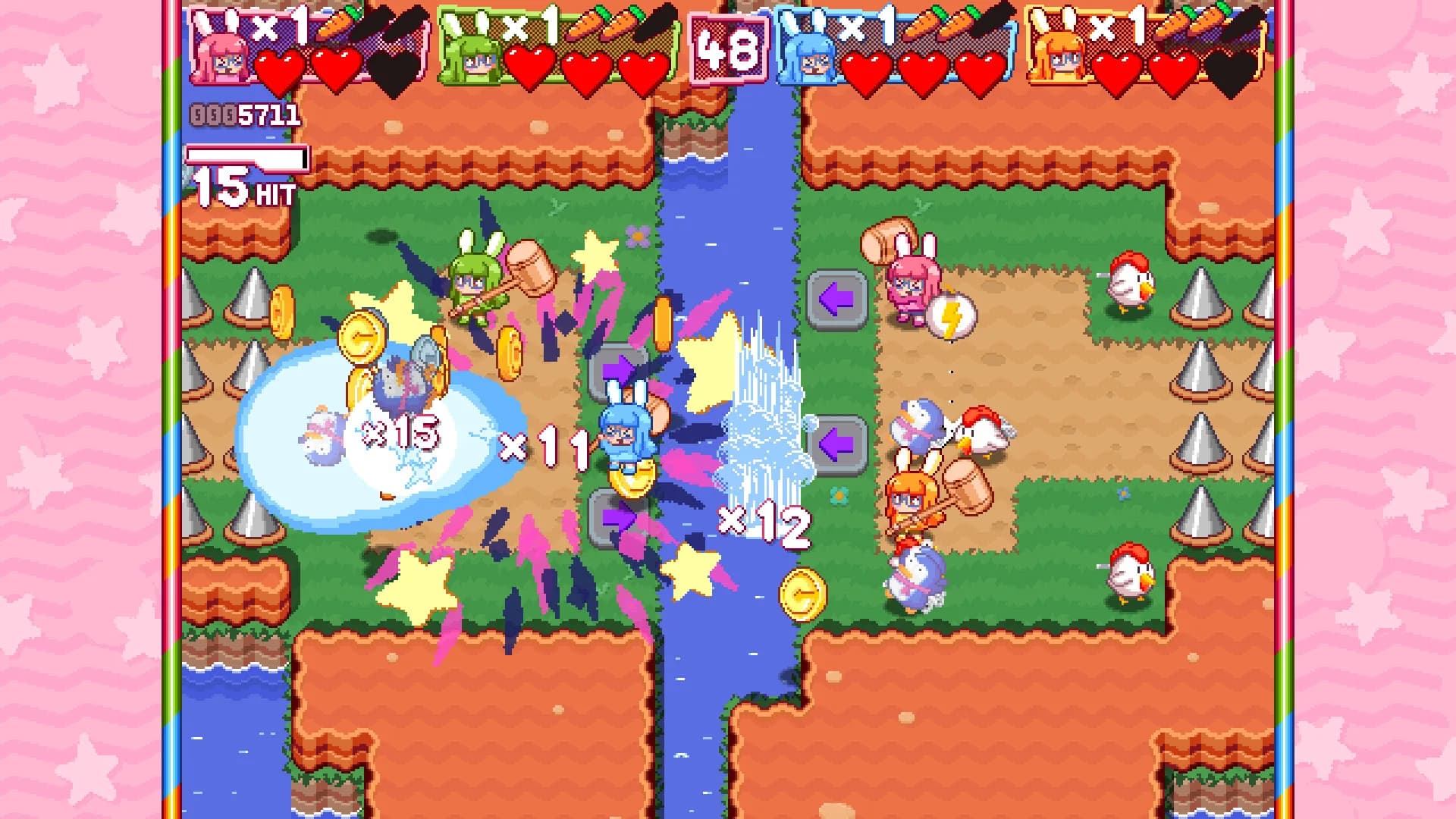 Hyper Bun Buster: Rocket Hammer Action görsel 5