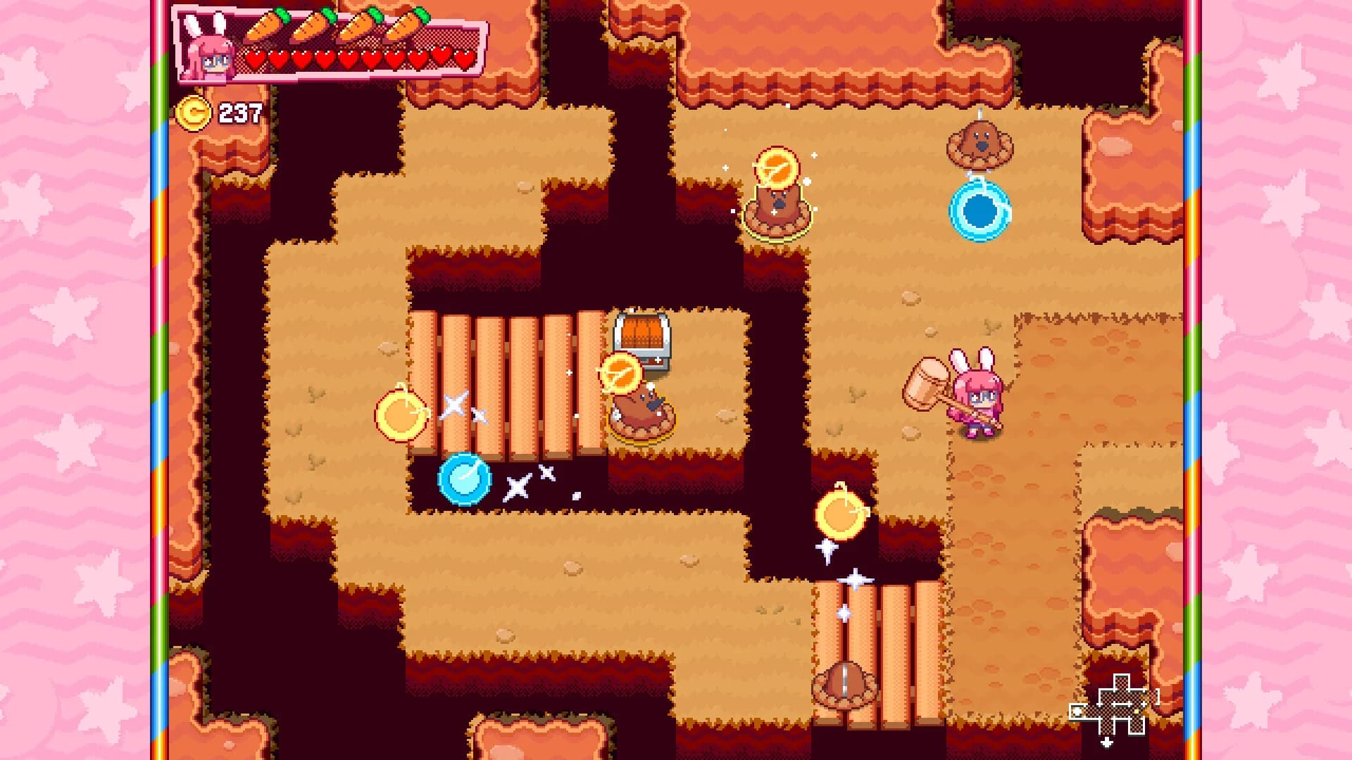 Hyper Bun Buster: Rocket Hammer Action görsel 8