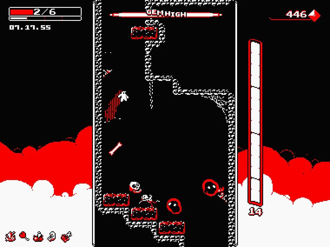 Downwell görsel 2