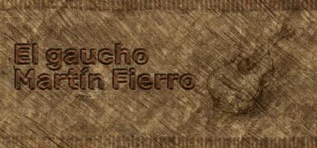 El gaucho Martín Fierro görsel 1