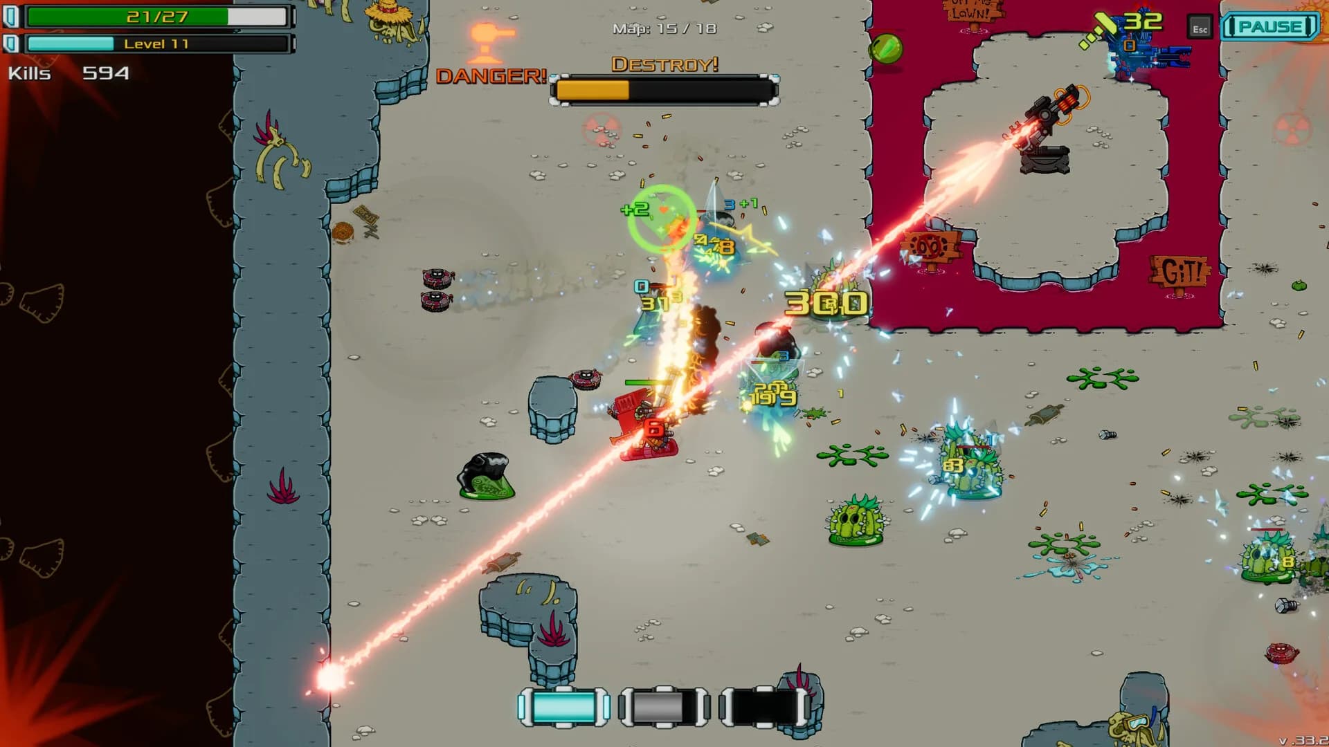 Gunbot Diplomacy: Blast Off görsel 8