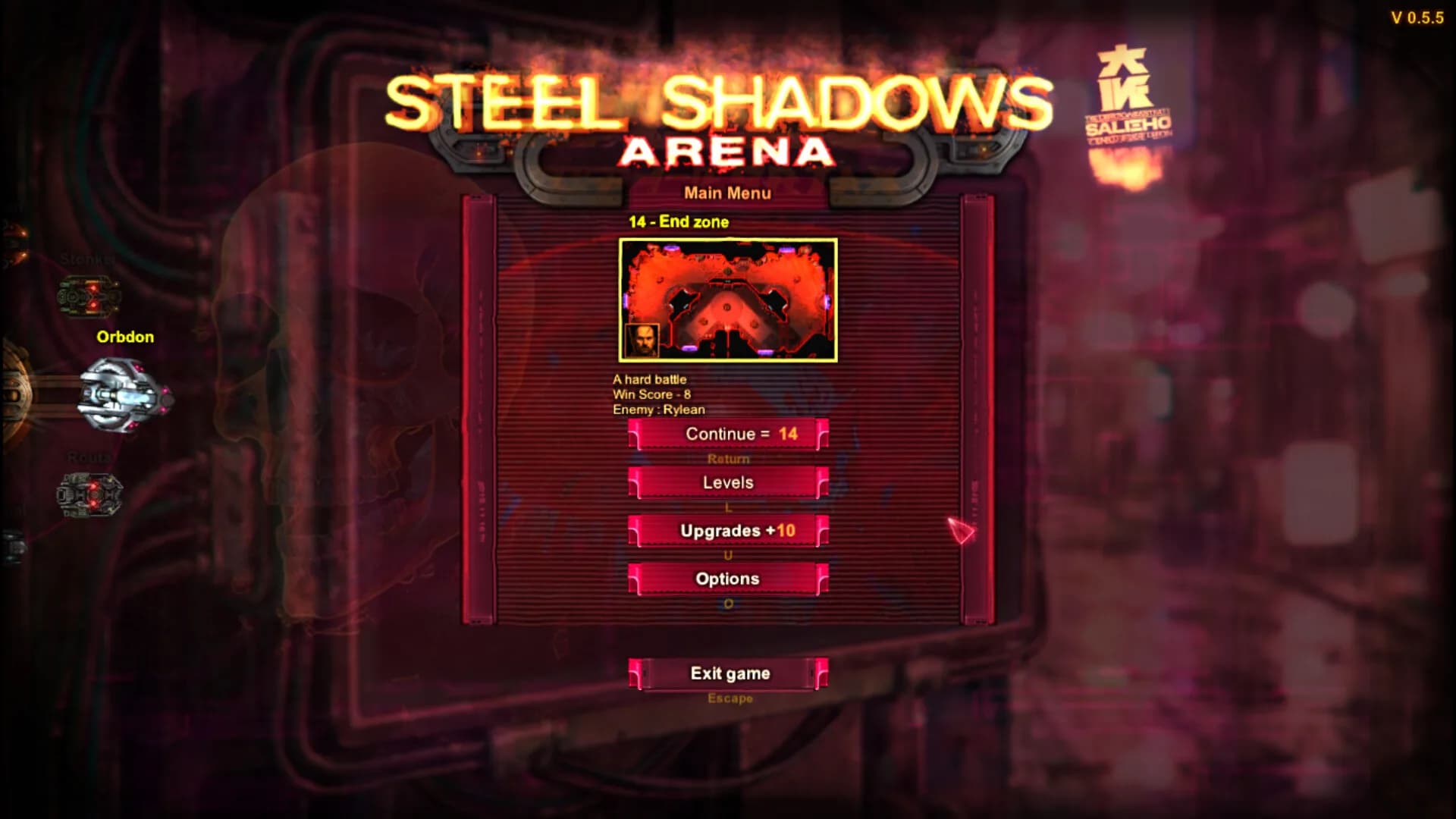 Steel shadows arena görsel 2