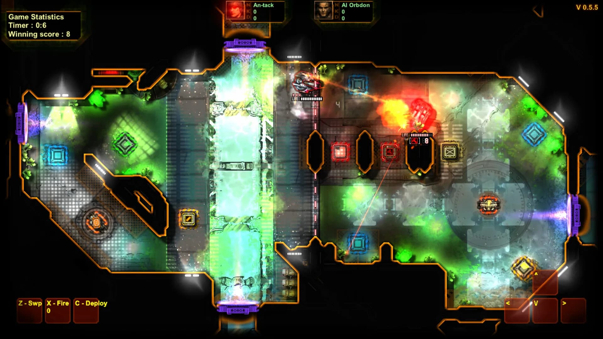 Steel shadows arena görsel 4