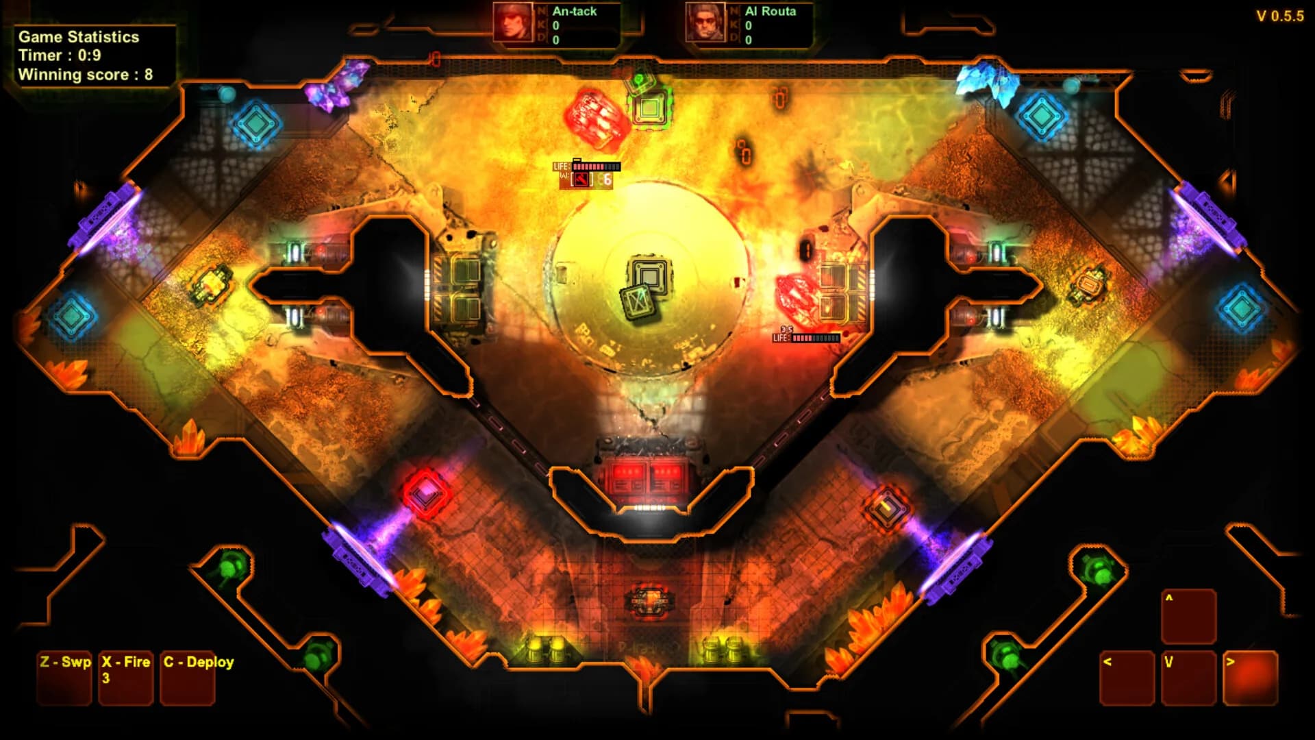 Steel shadows arena görsel 5