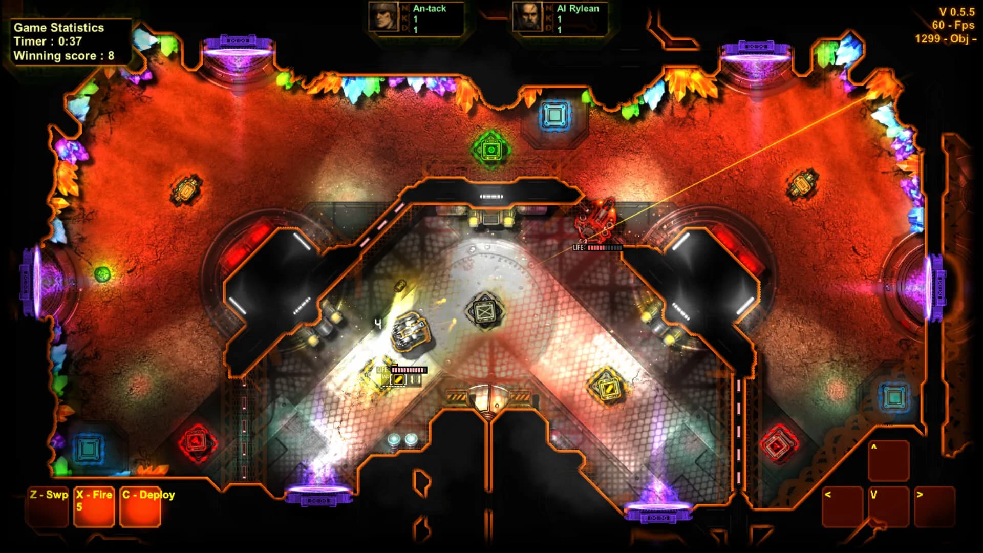 Steel shadows arena görsel 7