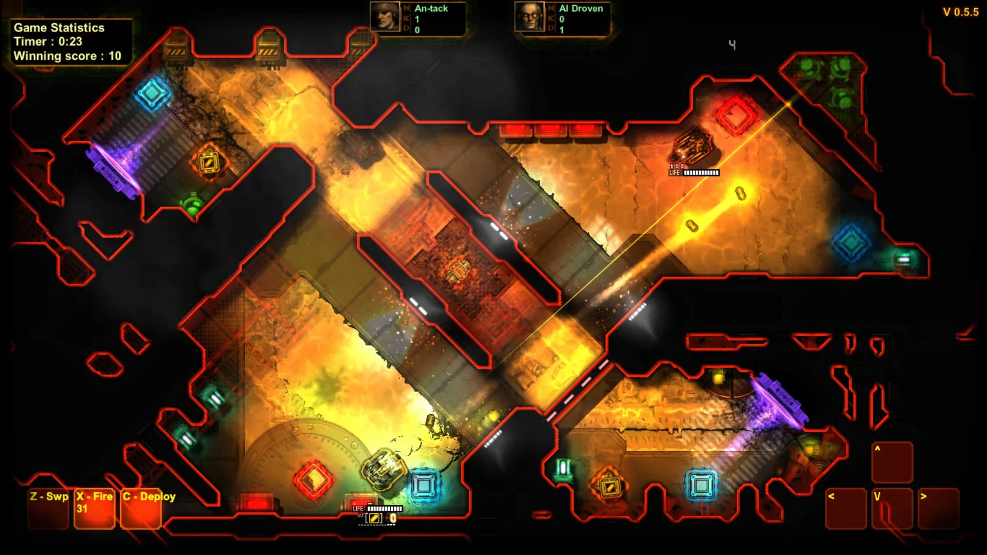Steel shadows arena görsel 8