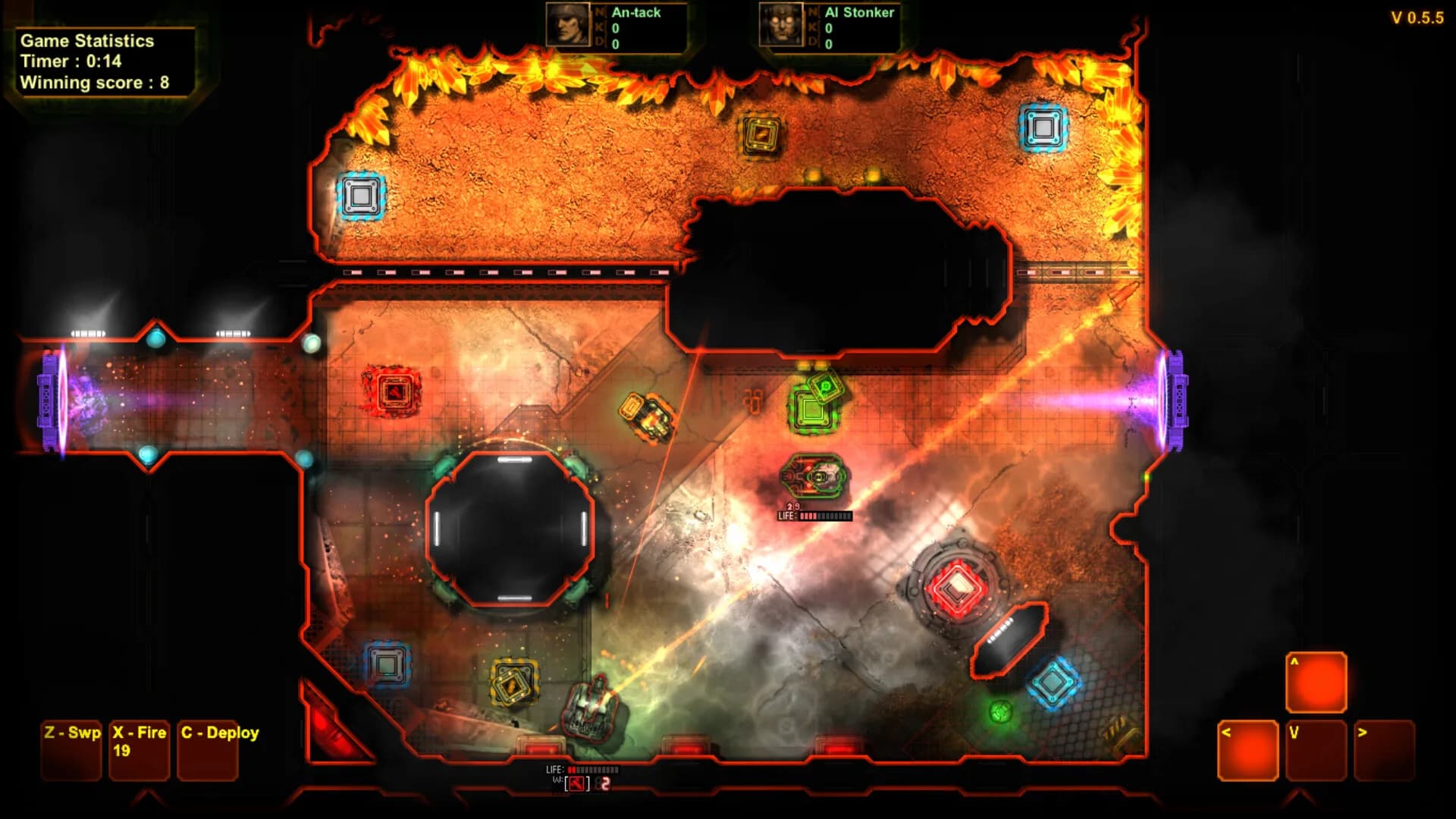 Steel shadows arena görsel 11