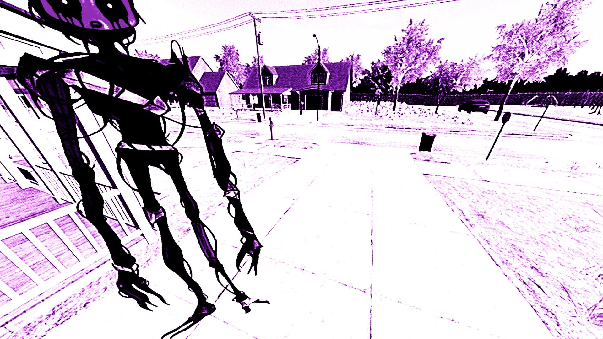 Pepper the Giant Purple Dog görsel 4