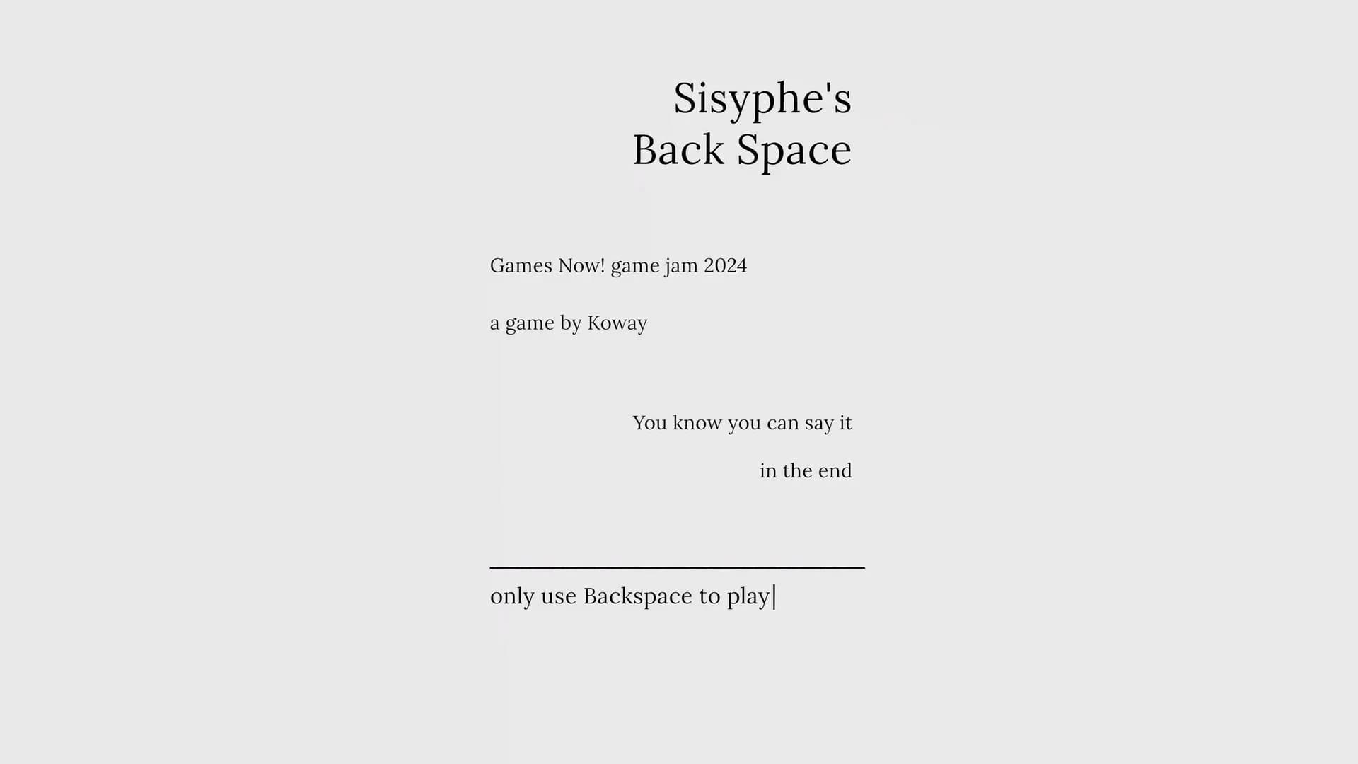 Sisyphe's Backspace görsel 2