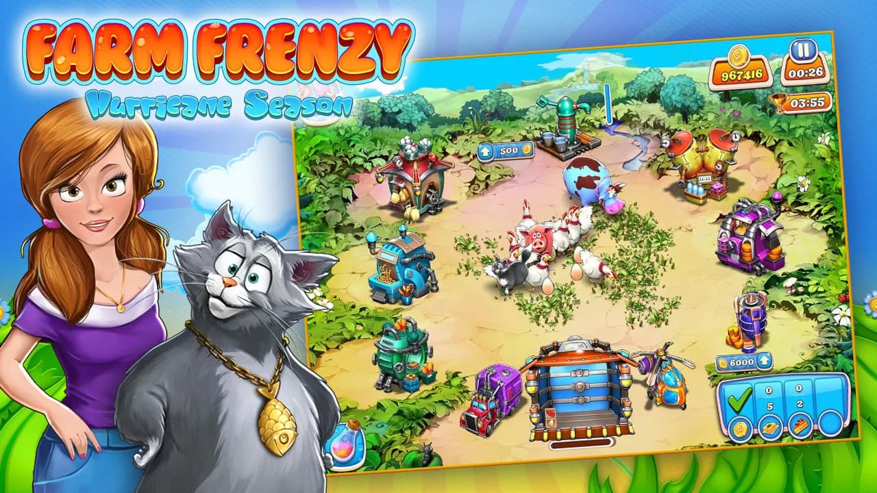 Farm Frenzy: Hurricane Season görsel 2