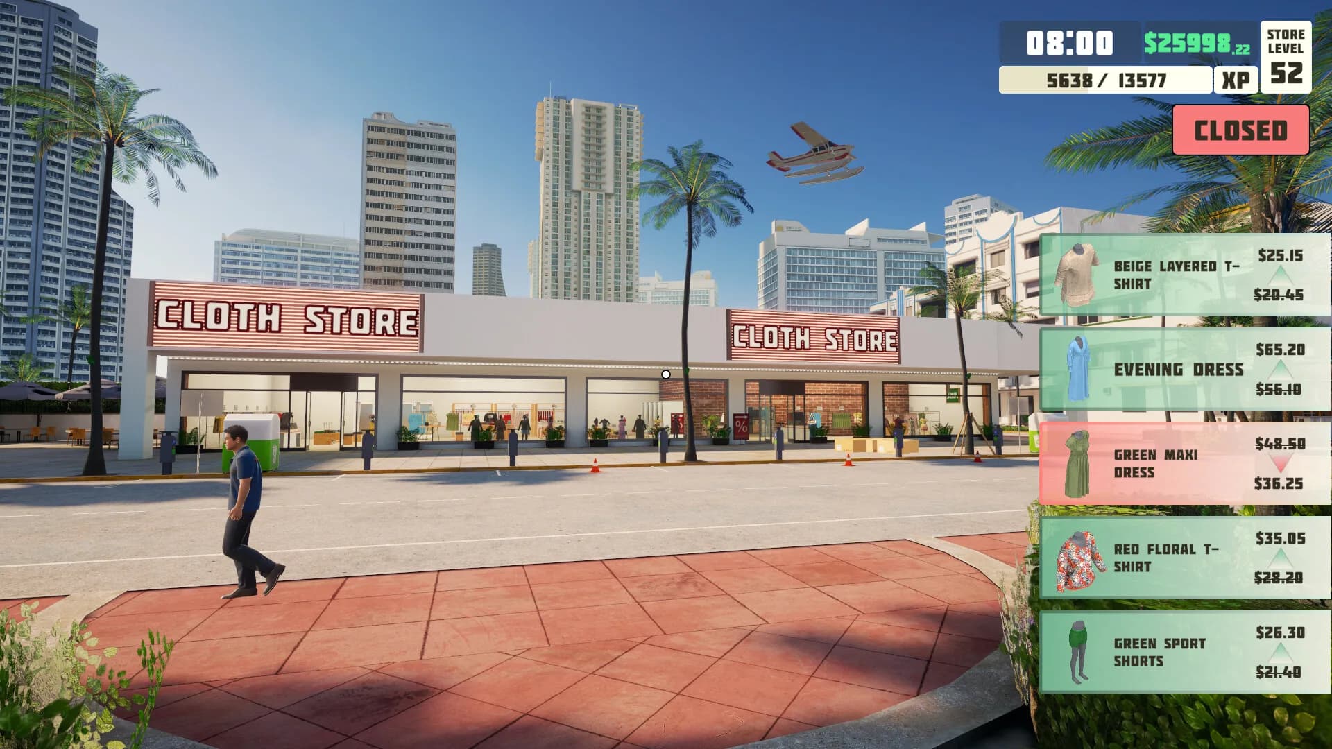 siMarket Cloth Store Simulator görsel 2