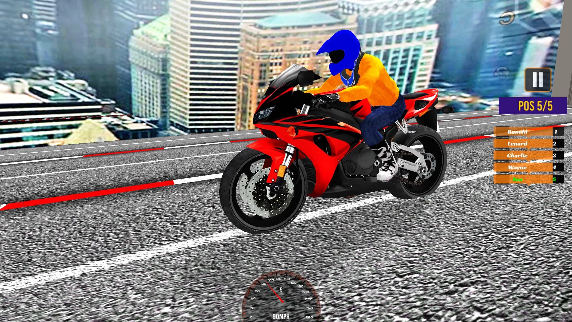 Impossible Moto Sim görsel 4