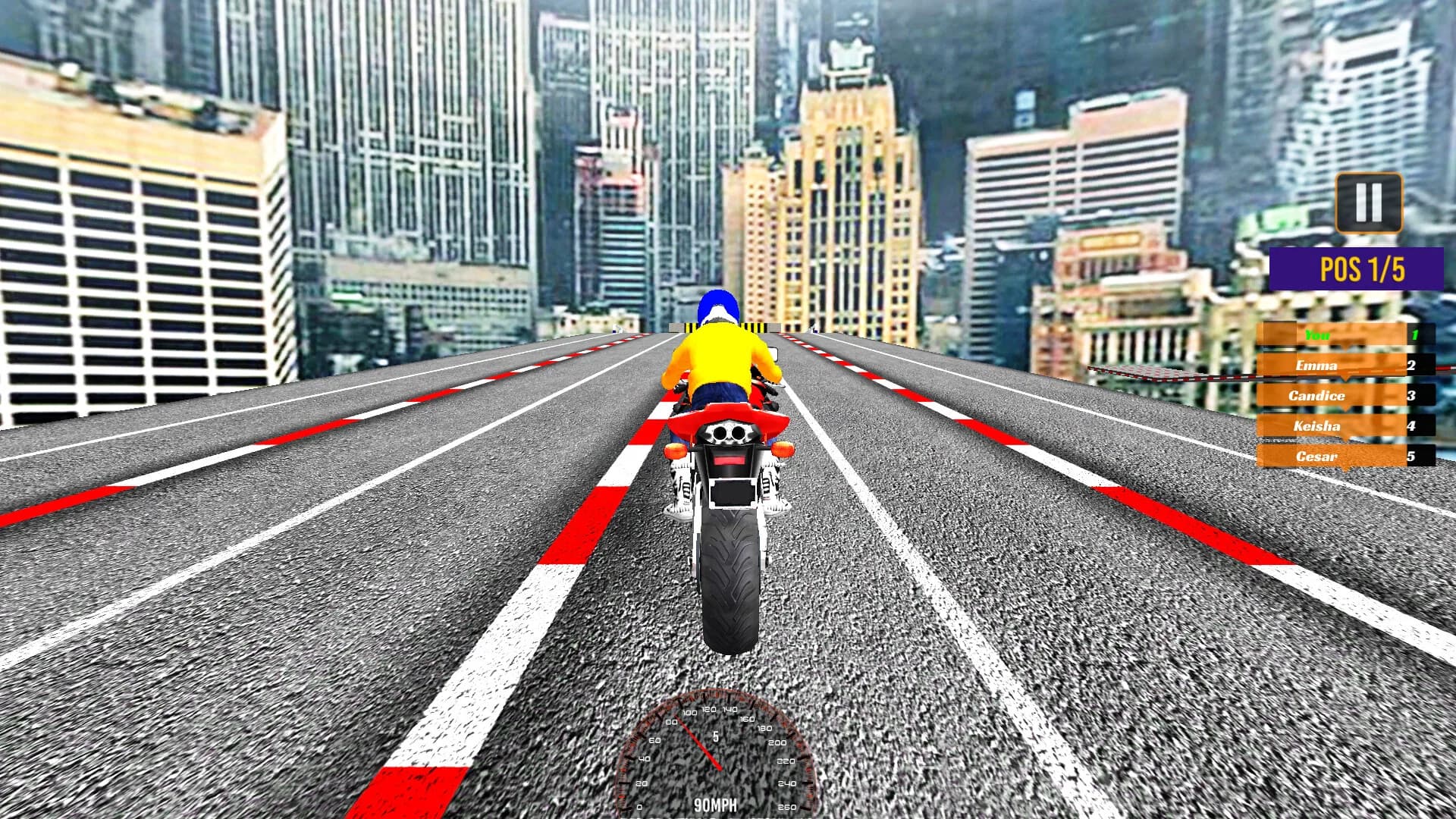 Impossible Moto Sim görsel 6