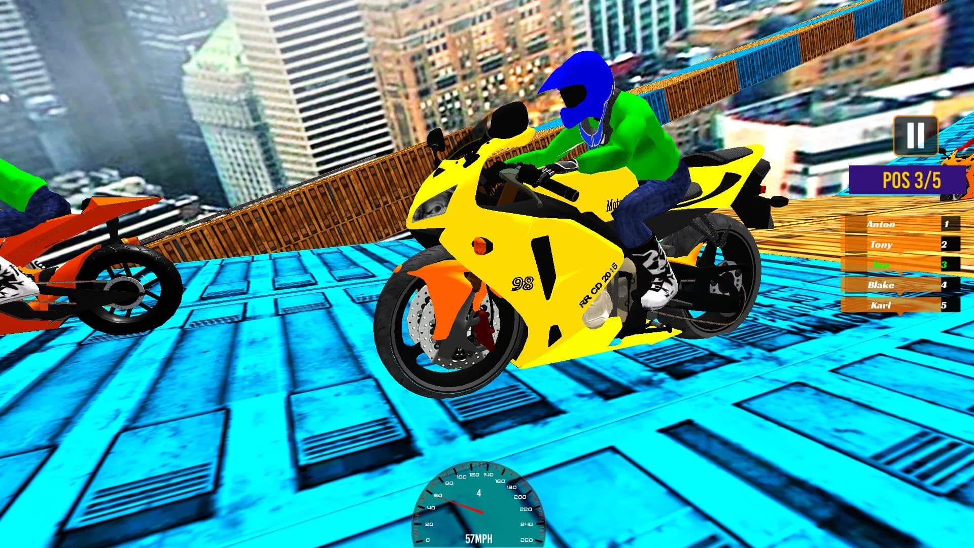 Impossible Moto Sim görsel 8