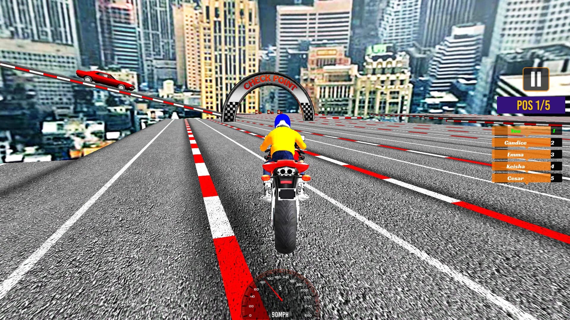 Impossible Moto Sim görsel 10
