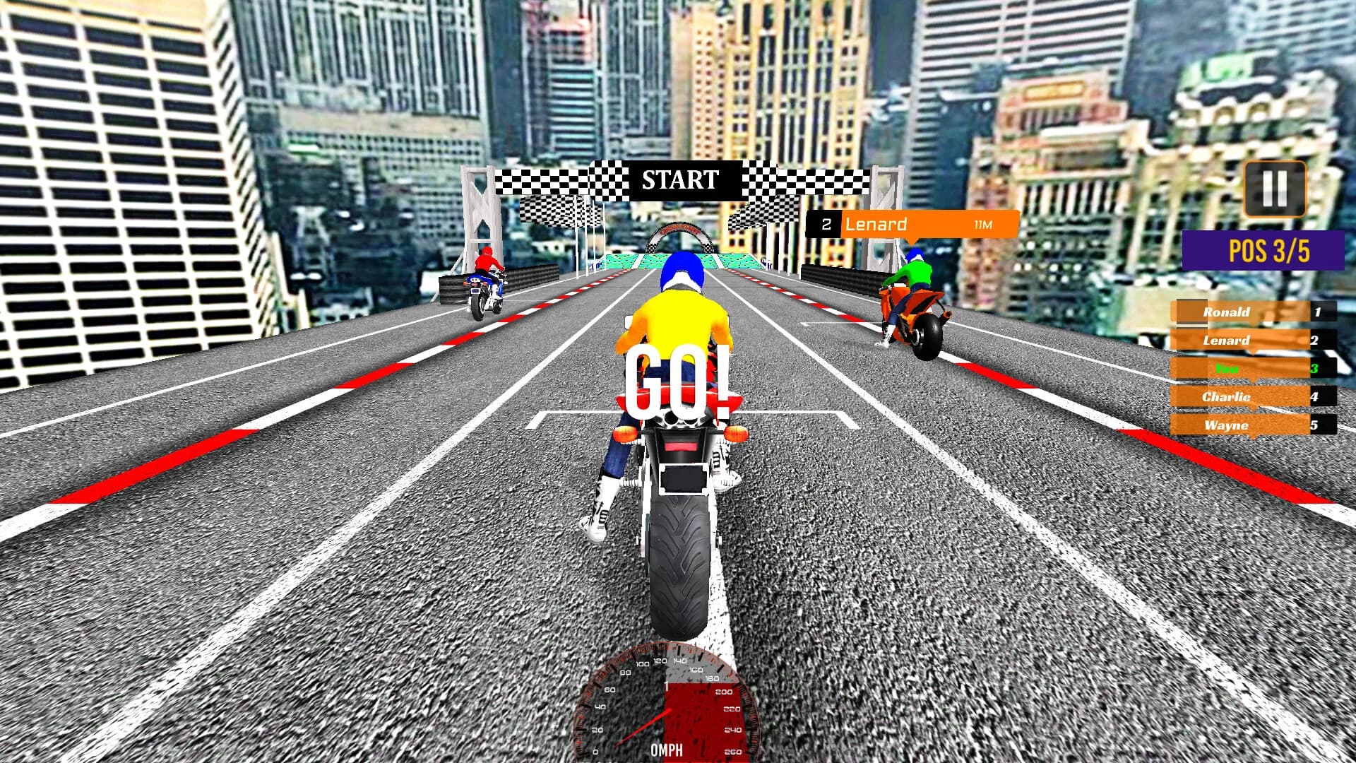 Impossible Moto Sim görsel 11
