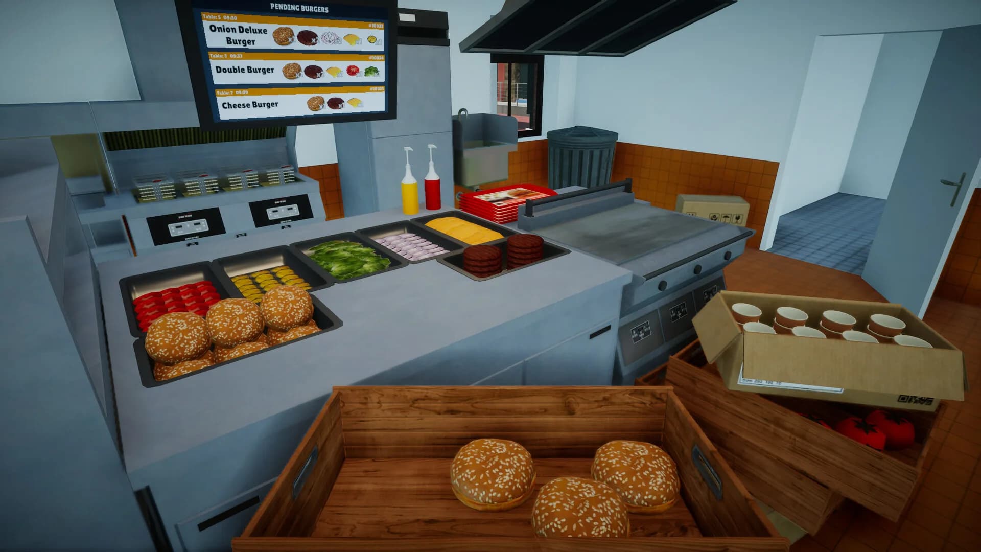 Burger Rush Simulator görsel 2