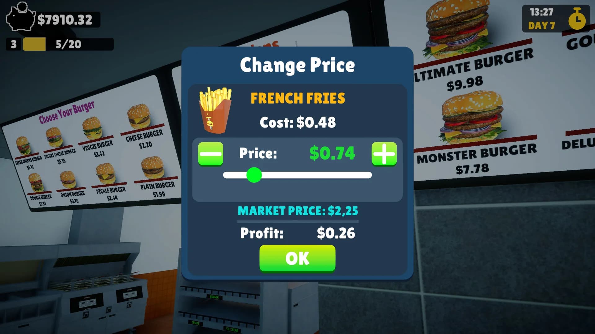 Burger Rush Simulator görsel 6