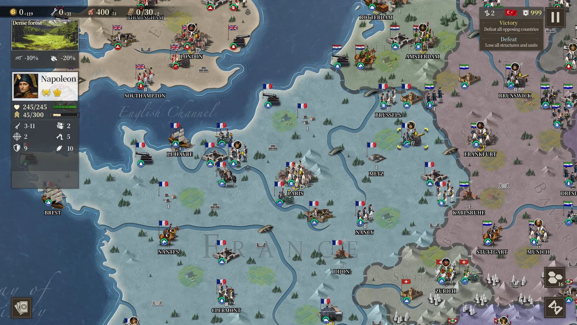 European War 4 - Napoleon Remastered görsel 5