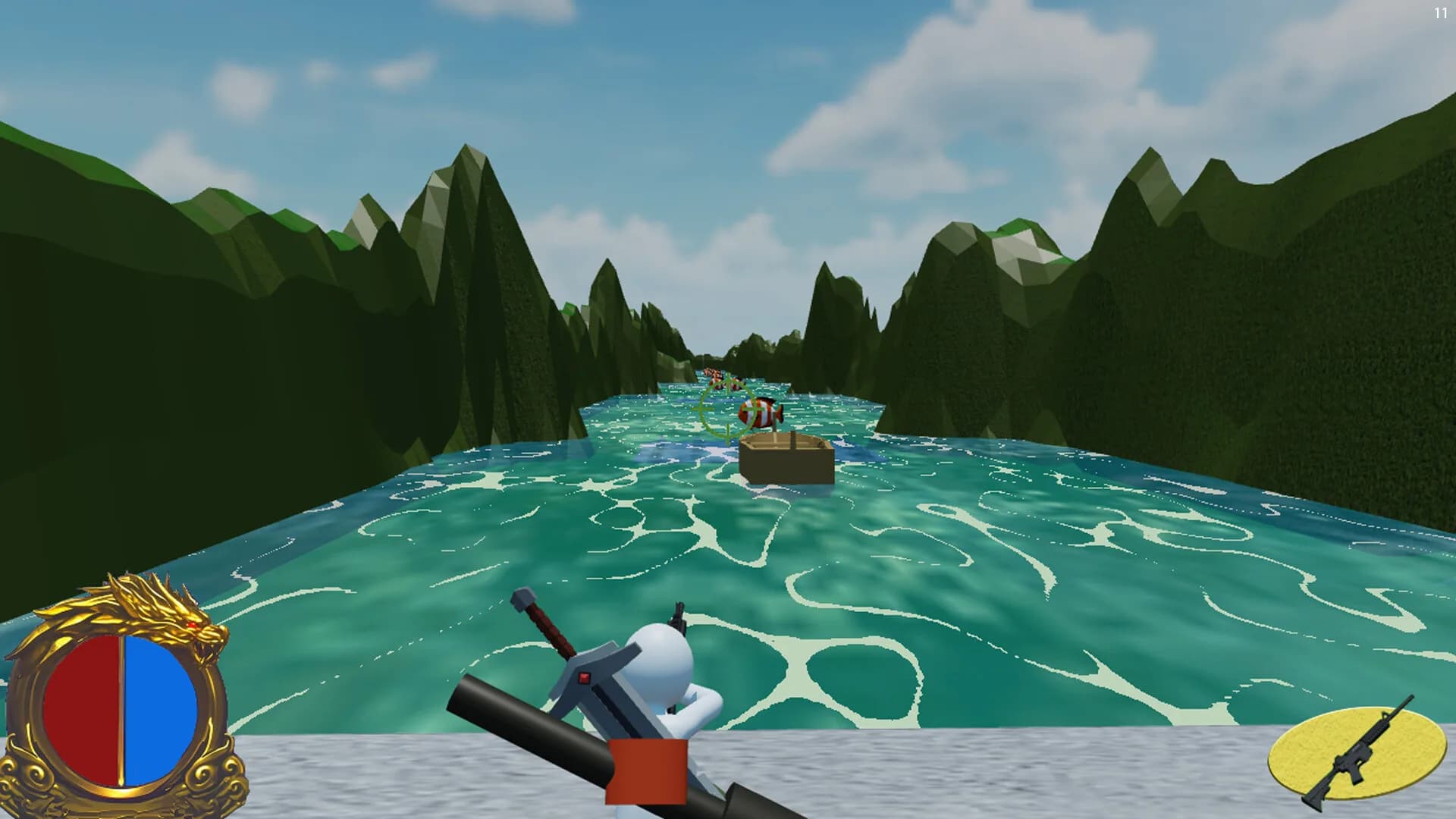 Third-Person Shooter and Platform Jumping and Level-based Adventure görsel 12
