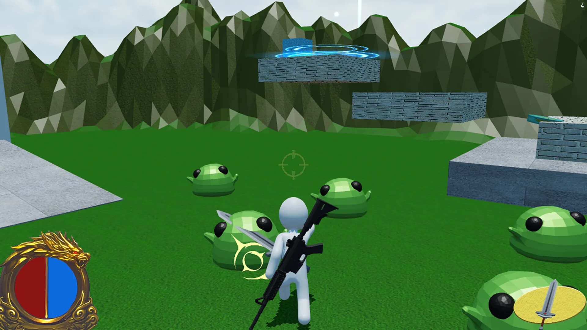 Third-Person Shooter and Platform Jumping and Level-based Adventure görsel 5