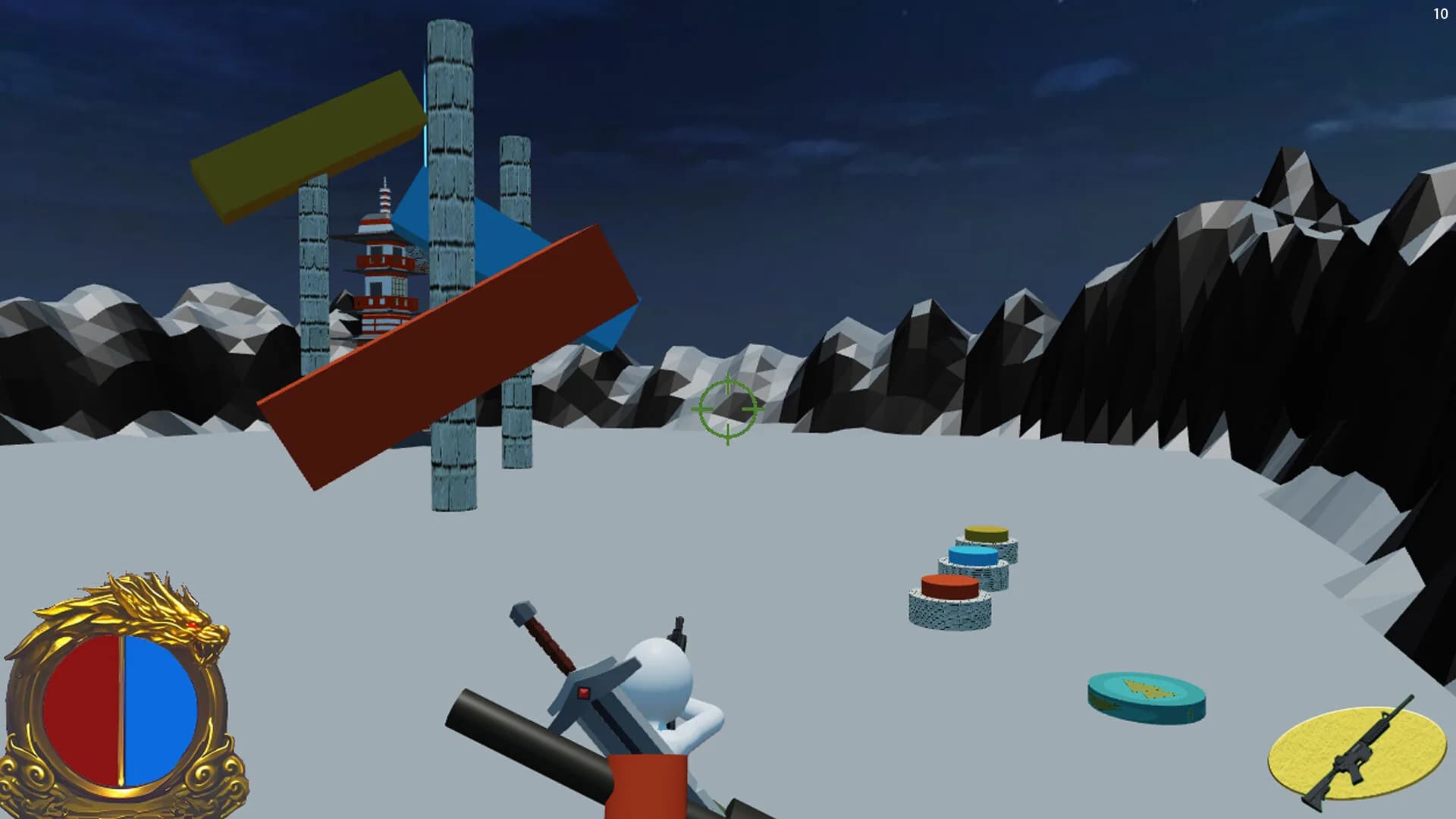 Third-Person Shooter and Platform Jumping and Level-based Adventure görsel 11