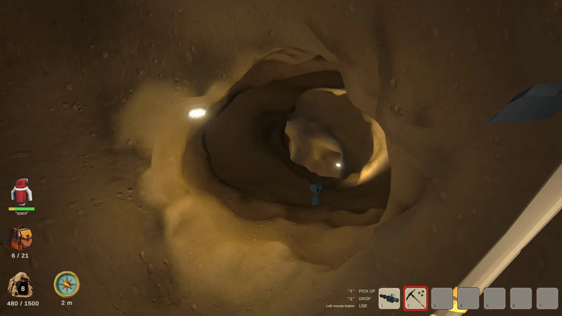 Digging the Forgotten Cave görsel 2