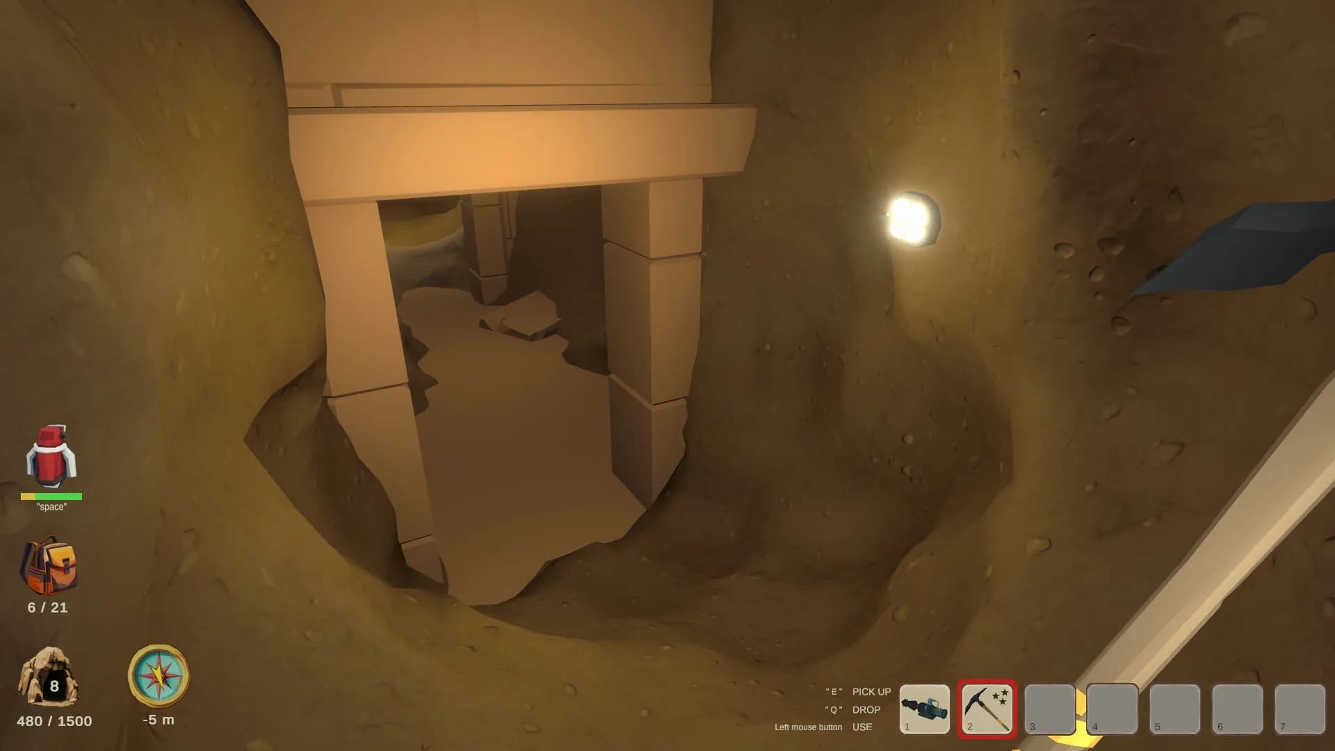 Digging the Forgotten Cave görsel 5